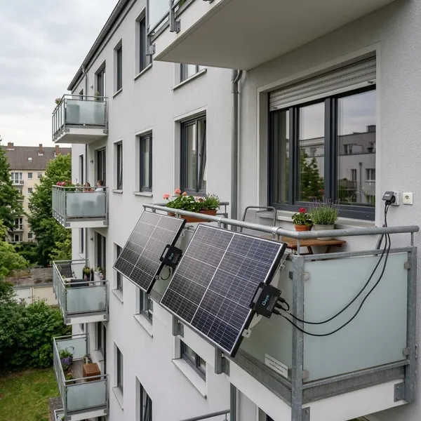 2 balkonkraftwerke betreiben