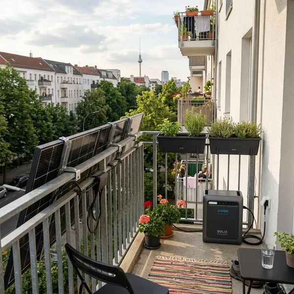 AC Speicher an der Steckdose