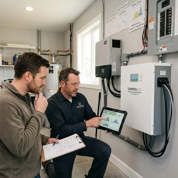 AC Speicher Größe bei 10 kW wählen