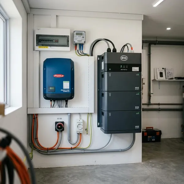 Komponenten für BYD AC Nachrüstung