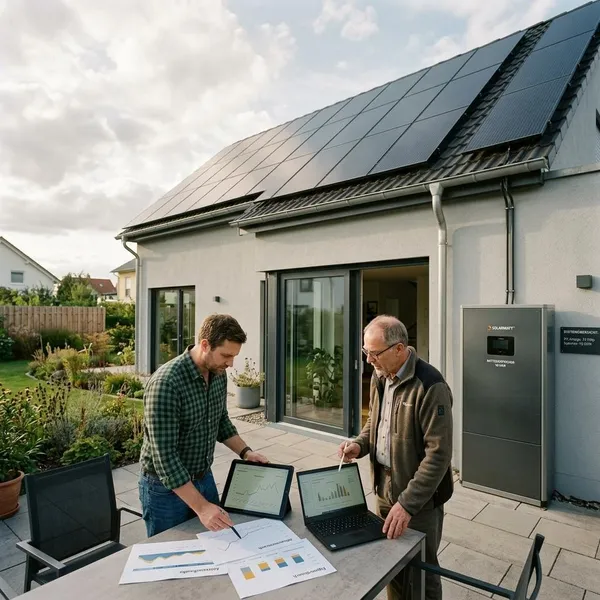 autarkie pv-anlage mit speicher
