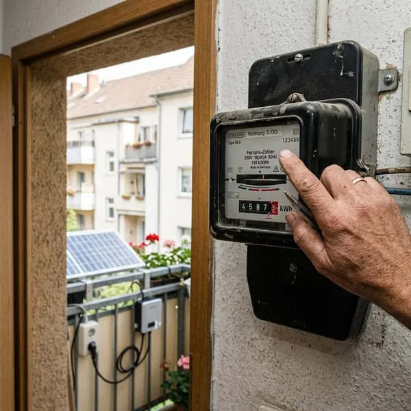 Stromzähler in fünf Schritten prüfen